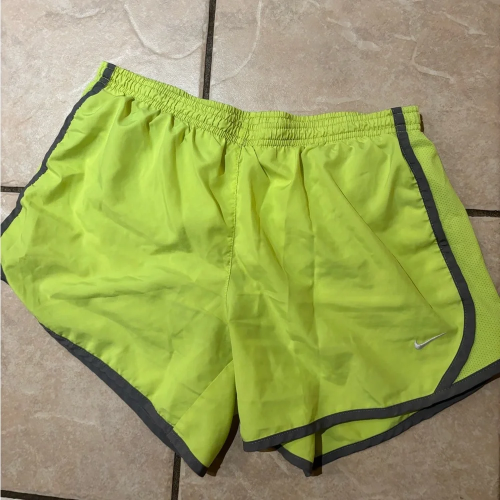 🔥 10/$20 Nike  Neon Yellow‎ Running Shorts
